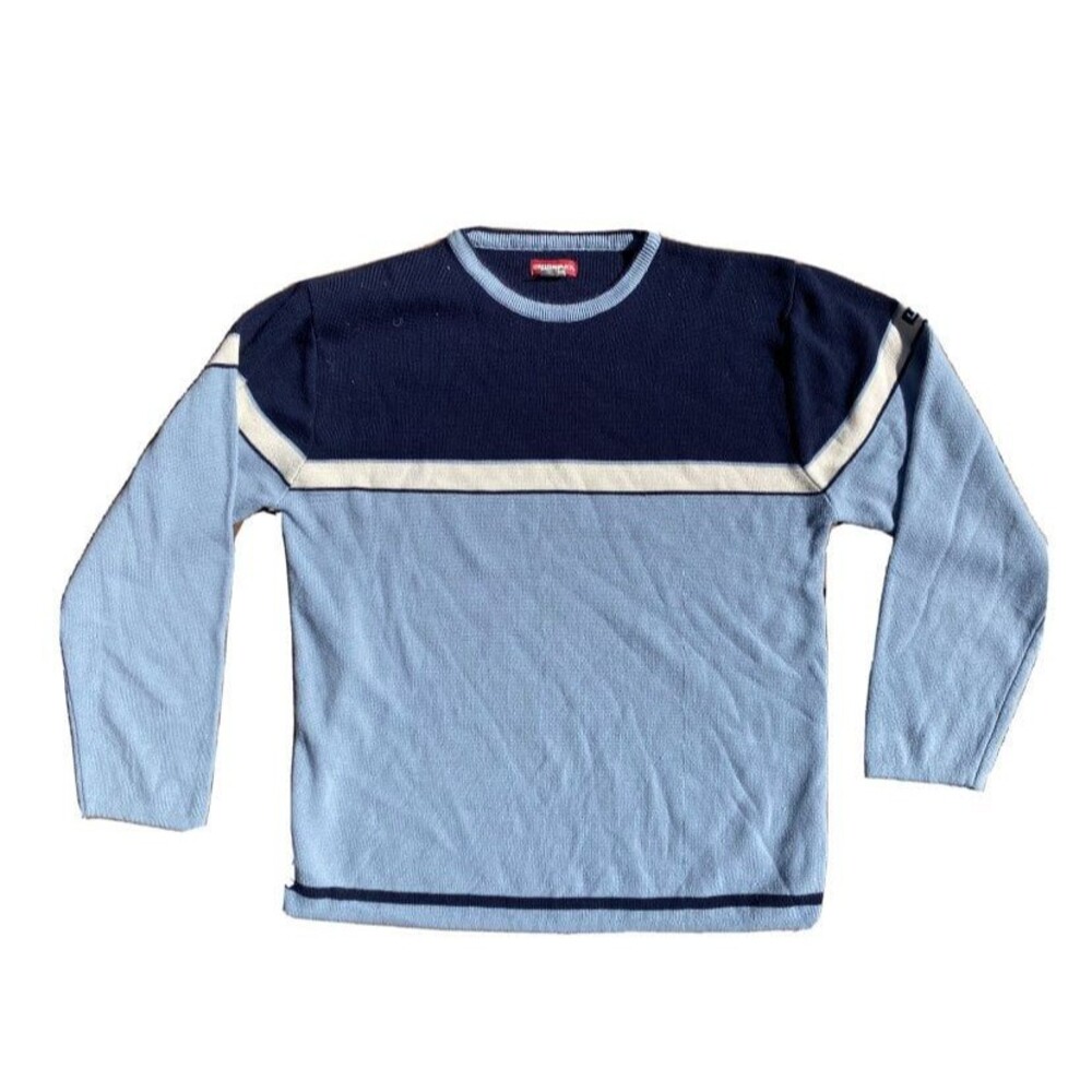 UnionBay Blue Striped Sweater Mens Sz XL